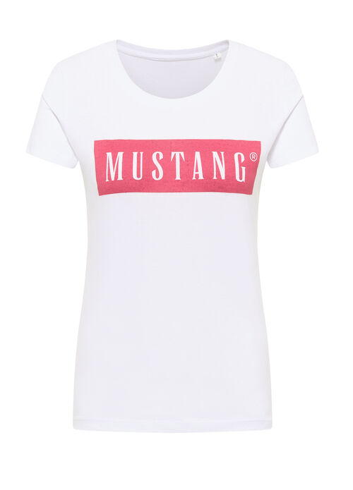 Mustang® Alina C Logo Tee - General White