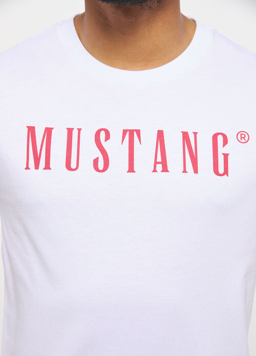 Mustang® Alex C Logo Tee - General White