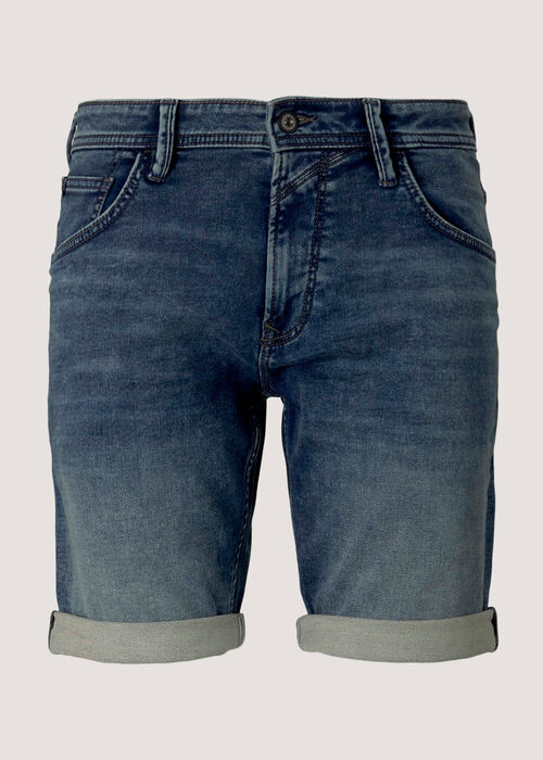 Tom Tailor® Regular Denim Shorts - Used Mid Stone Blue Denim