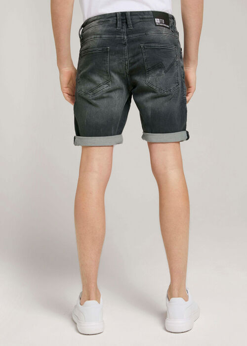 Tom Tailor® Regular Denim Shorts - Used Mid Stone Grey Denim