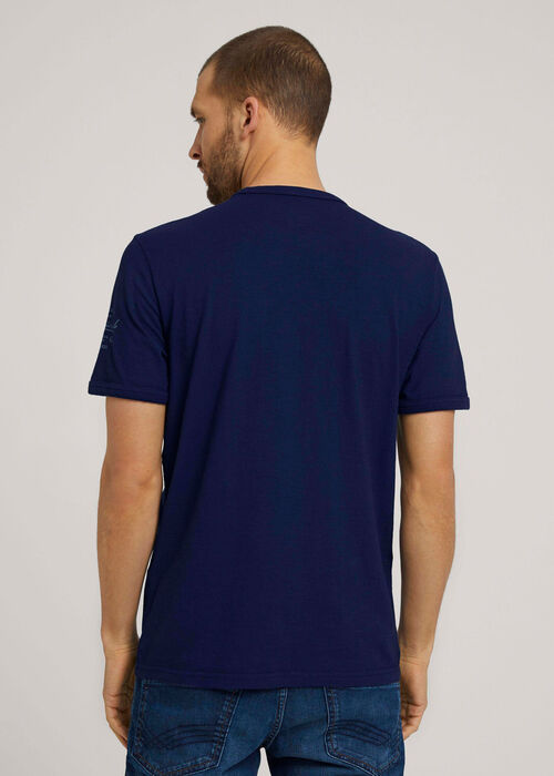 Tom Tailor® T-shirt Basic Garment Dye - Sailor Blue