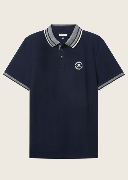 Tom Tailor® Basic Polo shirt - Sky Captain Blue