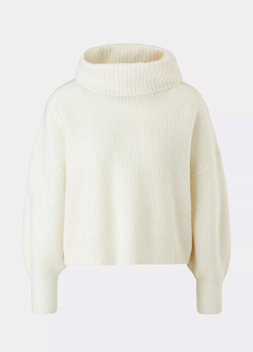 s.Oliver® Wool blend jumper - Ecru