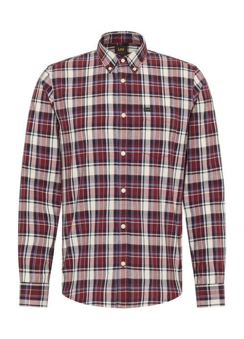 Lee® Button Down - Navy Check