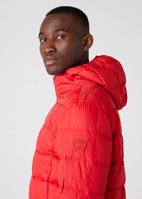 Wrangler® Puffer Jacket - Mars Red