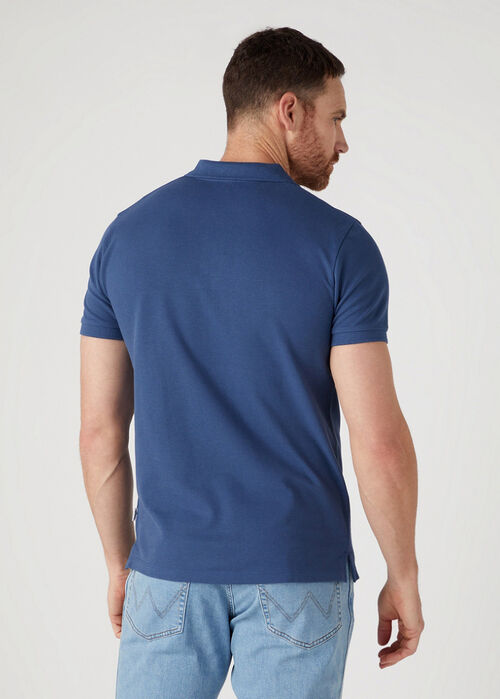 Wrangler® Polo Shirt - Dark Denim
